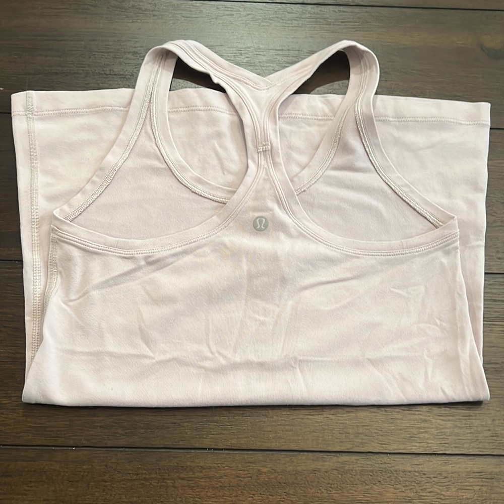 Lululemon Light Pink Racerback Tank Top - Picture 5 of 5